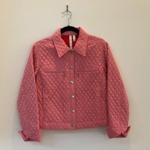 Debra DeRoo Pink Quilted Jacket